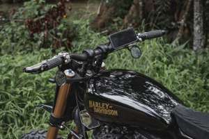 Harley Sportster scrambler wide of the mark 37 of 52